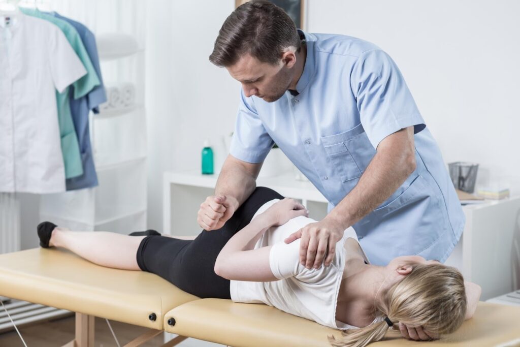 Expert Physical Therapist Helping