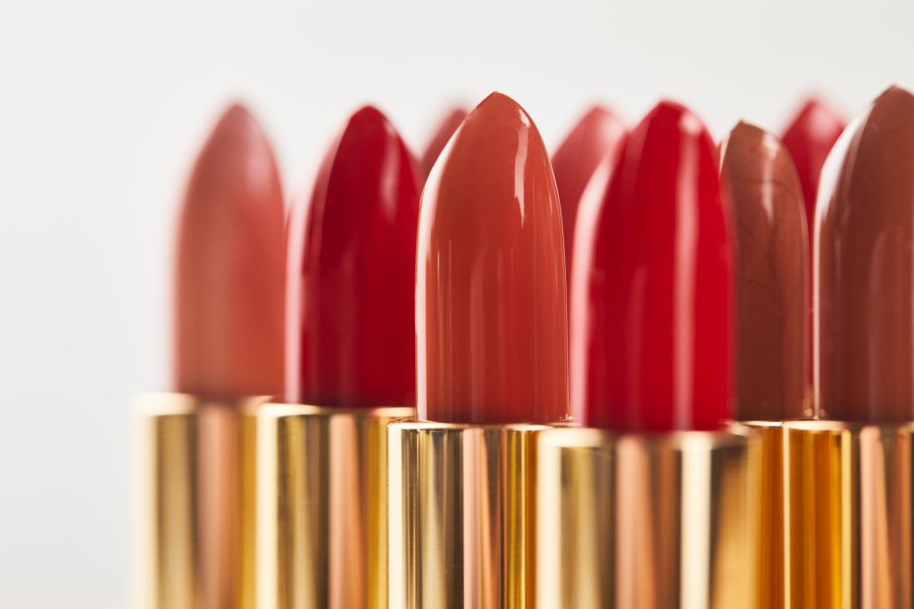 What Are the Elements of a Good Lipstick Product? selective focus of various red shades of lipstick 2024 11 15 16 56 32 utc