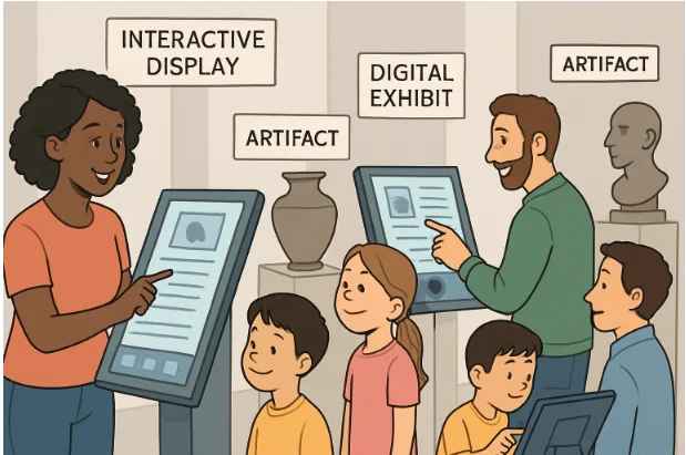 Preserving Cultural Heritage Through Interactive Exhibits Preserving Cultural